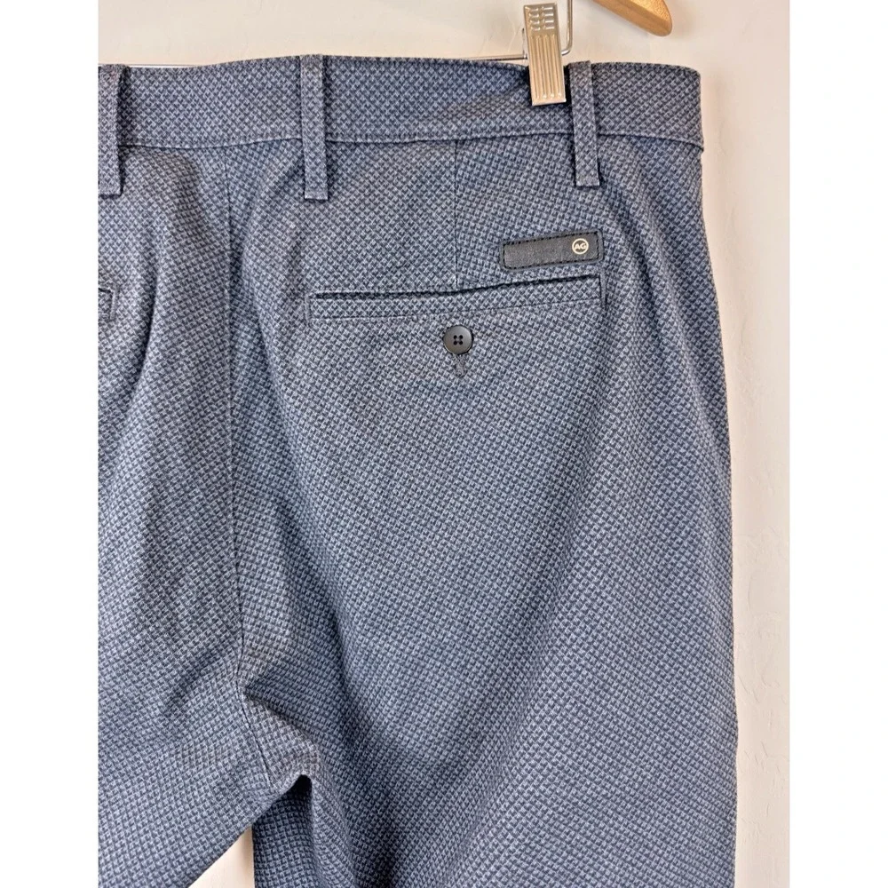 AG Adriano Godschmeid Marshall Modern Slim Trouser‎ Chino 36/33 Blue Check